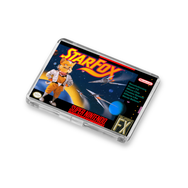 Star Fox SNES-Inspired Magnet