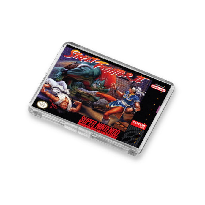 Street Fighter II SNES-Inspired Magnet