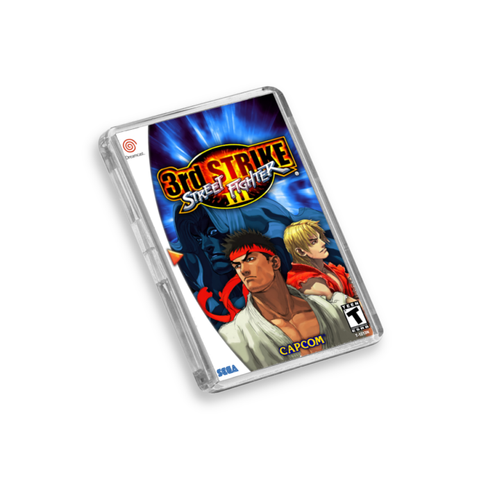 Street Fighter III 3rd Strike Magnet - Sega Dreamcast-Inspired Fridge Magnet - Image 4