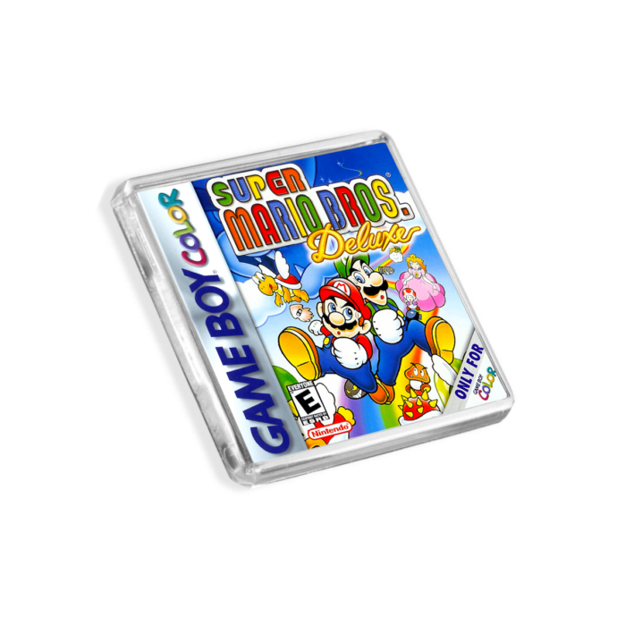 Super Mario Bros. Deluxe Game Boy-Inspired Magnet