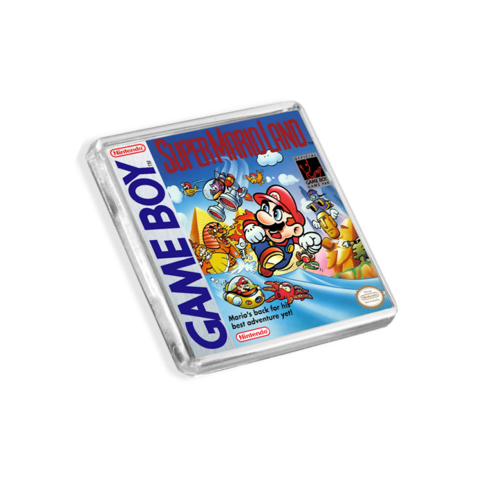 Super Mario Land Game Boy-Inspired Magnet