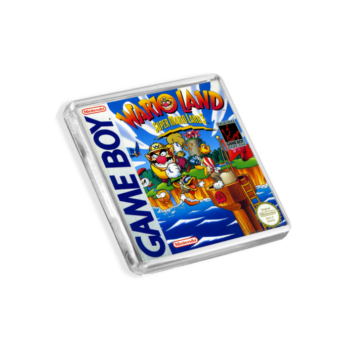 Super Mario Land 3 Wario Land Game Boy-Inspired Magnet