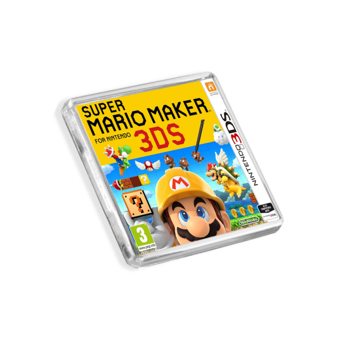 Super Mario Maker 3DS Nintendo 3DS-Inspired Magnet