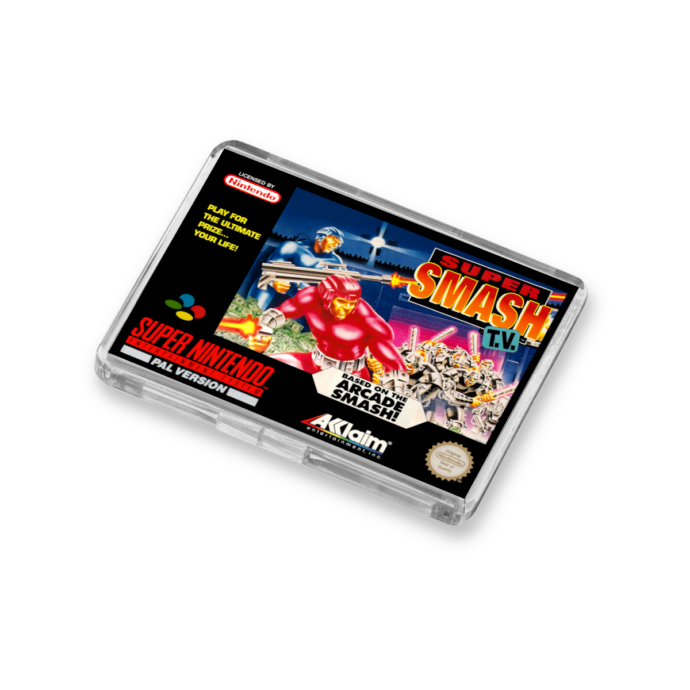 Super Smash TV SNES-Inspired Magnet
