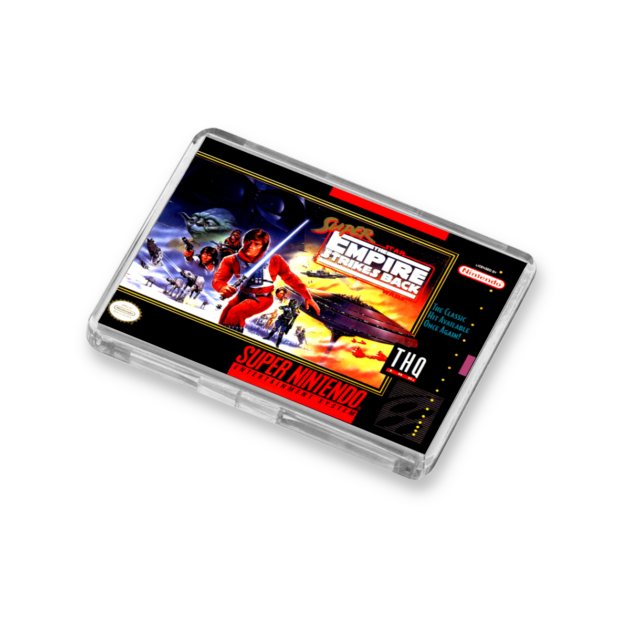 Super Star Wars Empire Strikes Back SNES-Inspired Magnet
