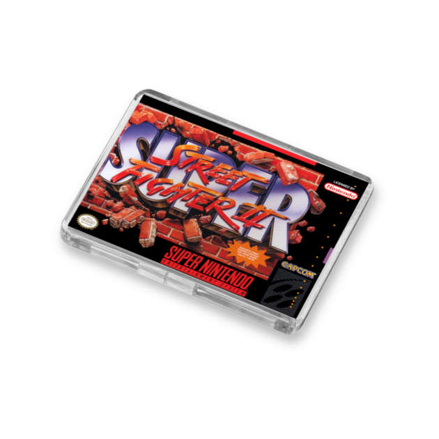 Super Street Fighter II SNES-Inspired Magnet