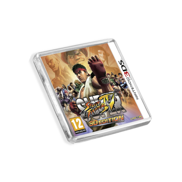 Super Street Fighter IV 3D Nintendo 3DS-Inspired Magnet