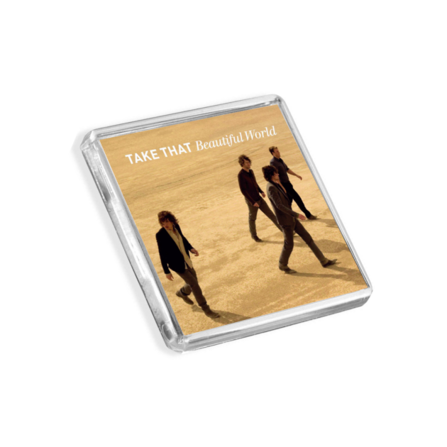 Take That - Beautiful World Music-Inspired Magnet