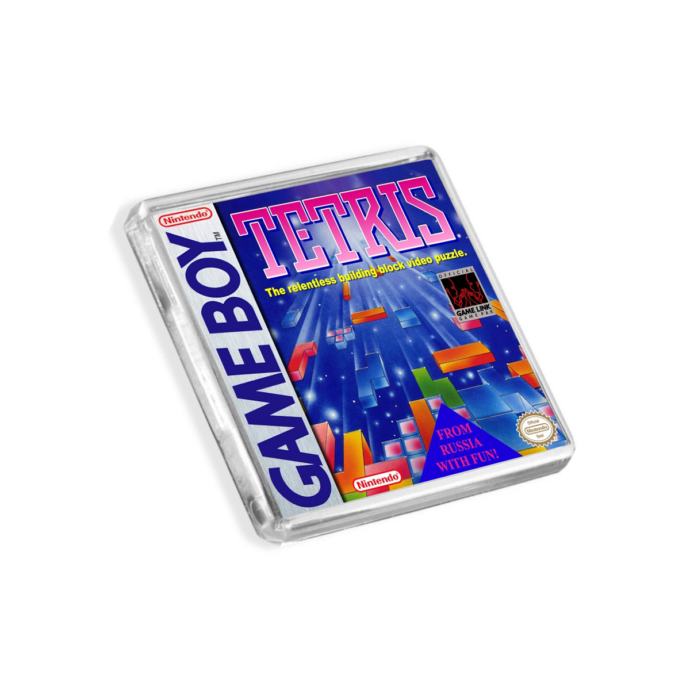 Tetris Game Boy-Inspired Magnet