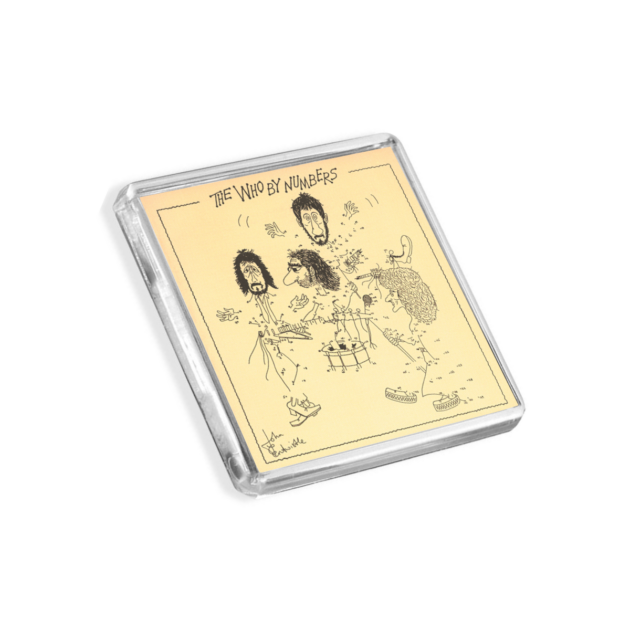 The Who - By Numbers Music-Inspired Magnet