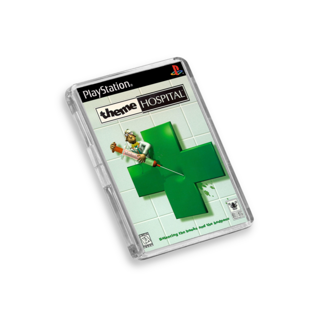 Theme Hospital PS1-Inspired Magnet