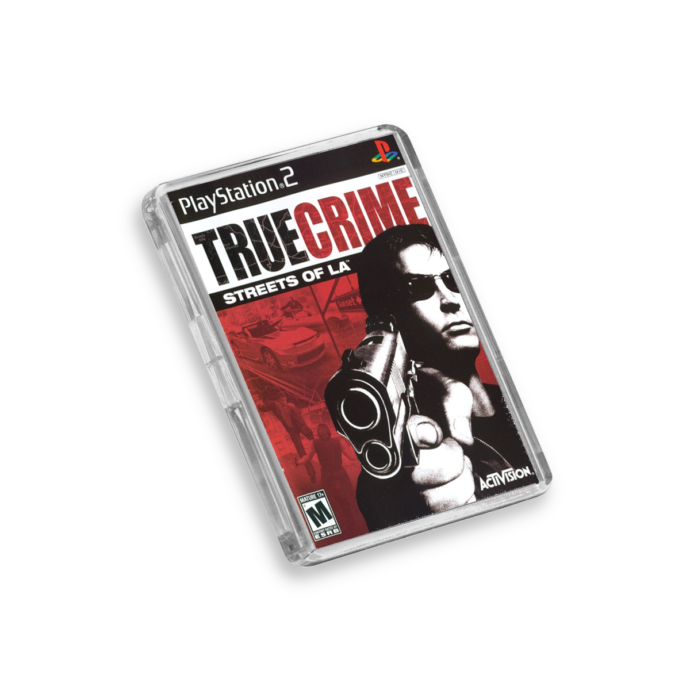 True Crime Streets of LA PS2-Inspired Magnet