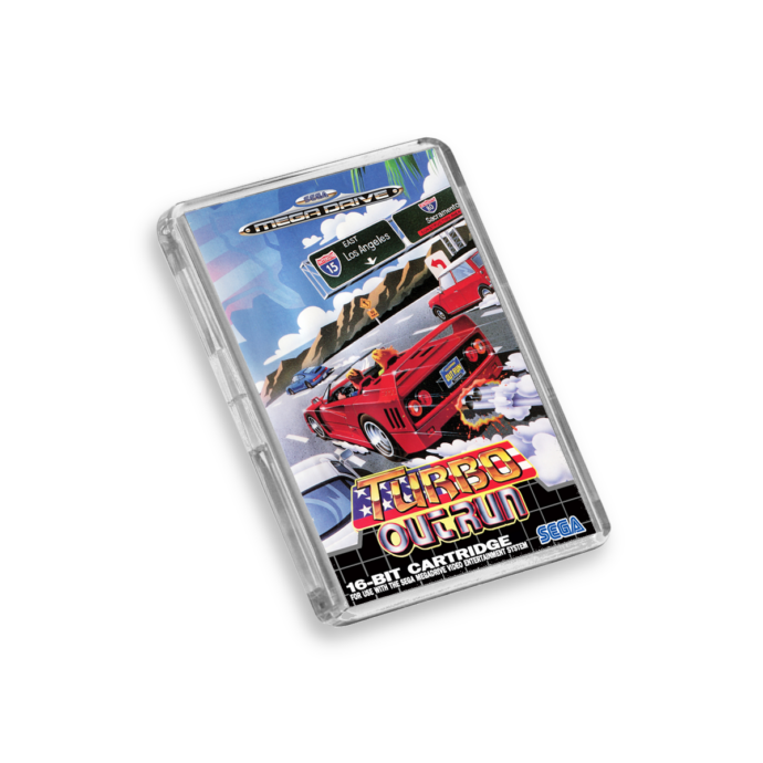 Turbo OutRun Mega Drive-Inspired Magnet