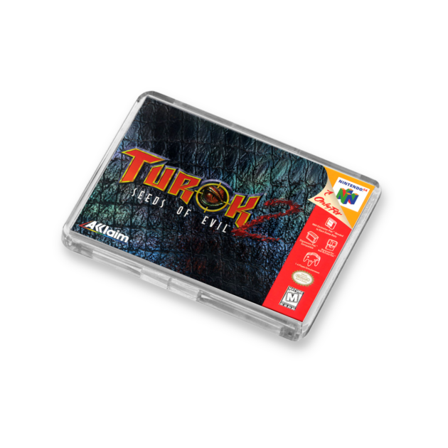 Turok 2 Seeds of Evil N64-Inspired Magnet