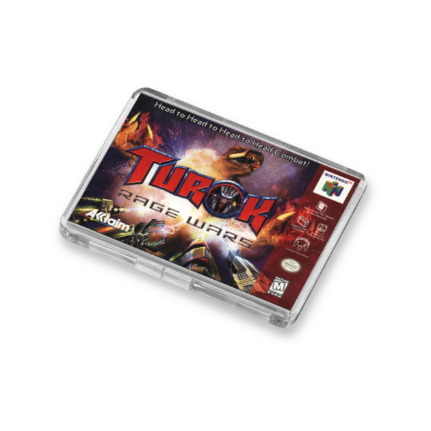 Turok Rage Wars N64-Inspired Magnet