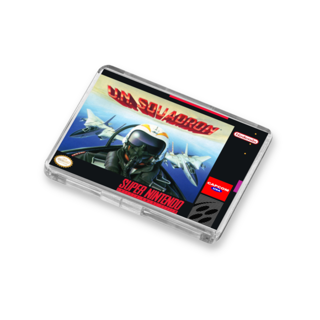 U.N. Squadron SNES-Inspired Magnet