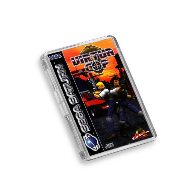 Virtua Cop Saturn-Inspired Magnet