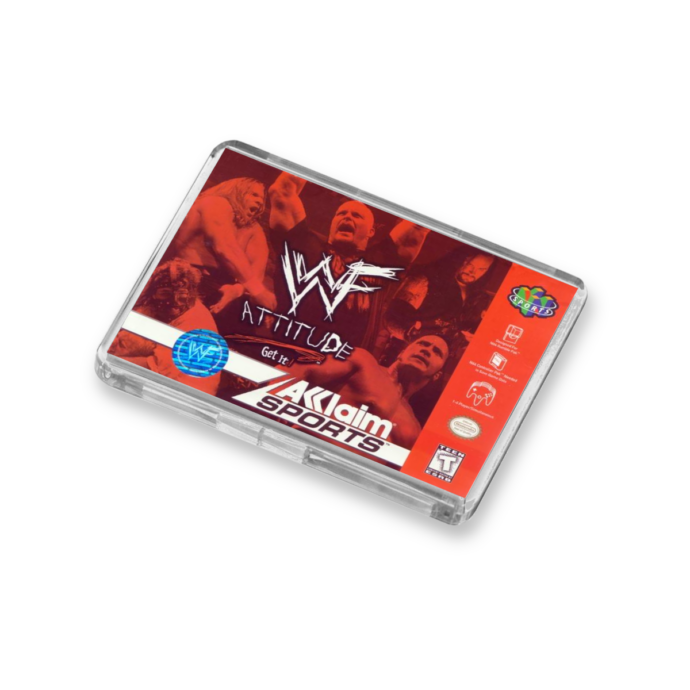WWF Attitude N64-Inspired Magnet
