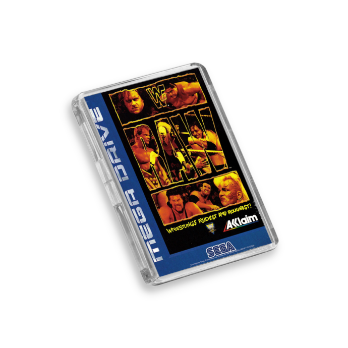 WWF Raw Mega Drive-Inspired Magnet