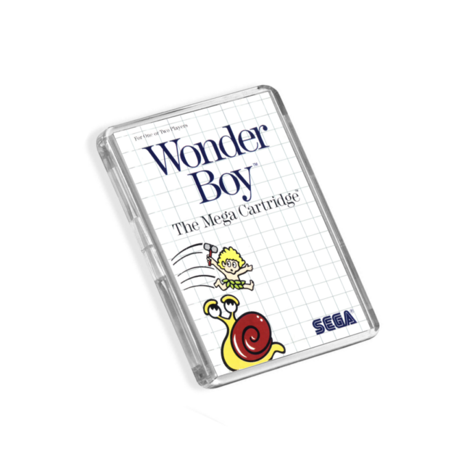 Wonder Boy Master System-Inspired Magnet