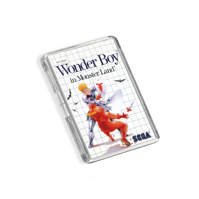 Wonder Boy in Monster Land Master System-Inspired Magnet