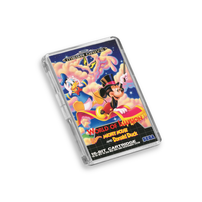 World of Illusion Mega Drive-Inspired Magnet