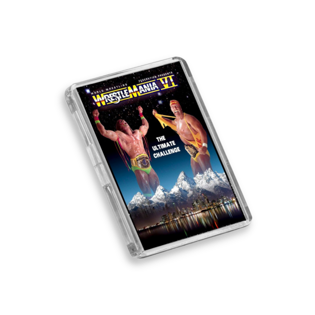 WrestleMania VI 6 (1990) Magnet - WWE-Inspired Fridge Magnets