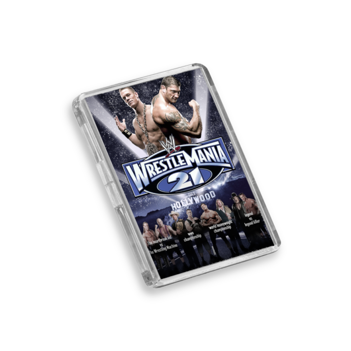 WrestleMania 21 (2005) Magnet - WWE-Inspired Fridge Magnets