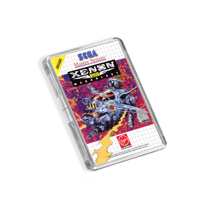 Xenon 2 Megablast Master System-Inspired Magnet