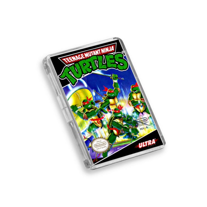 TMNT Teenage Mutant Ninja Turtles NES-Inspired Magnet
