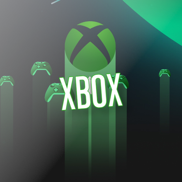 A dark image with a green circular X along with some controllers with the word Xbox that links to a selection of video game fridge magnets.