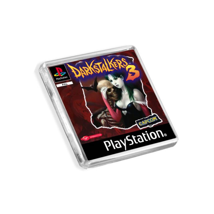 Darkstalkers 3 Magnet - PS1-Inspired Gaming Fridge Magnets